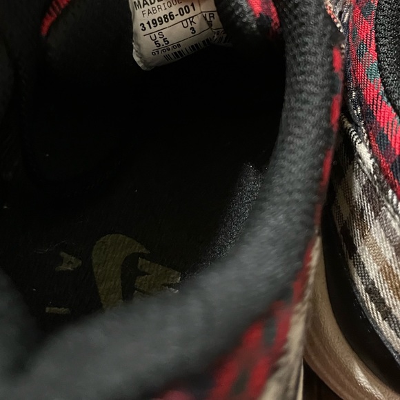 NIKE AIR MAX 1 PLAID RED TARTAN 5.5W / 4M - Picture 4 of 4